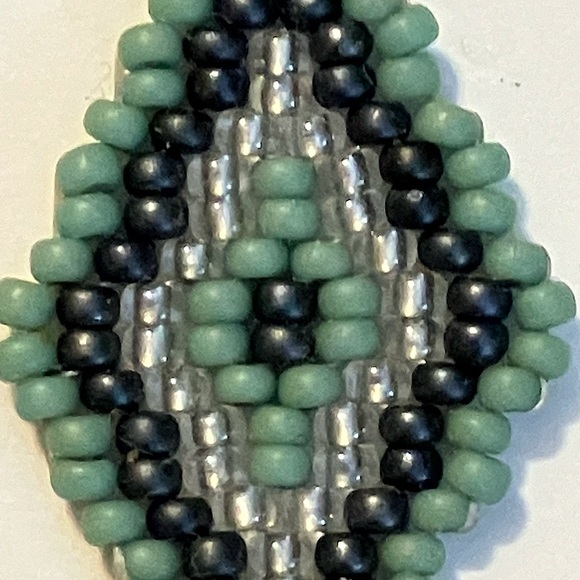 HAND CRAFTED BOHEMIAN BEADED EARRINGS *NEW *JAPANESE GLASS BEADS *LIGHTWEIGHT - Picture 3 of 5